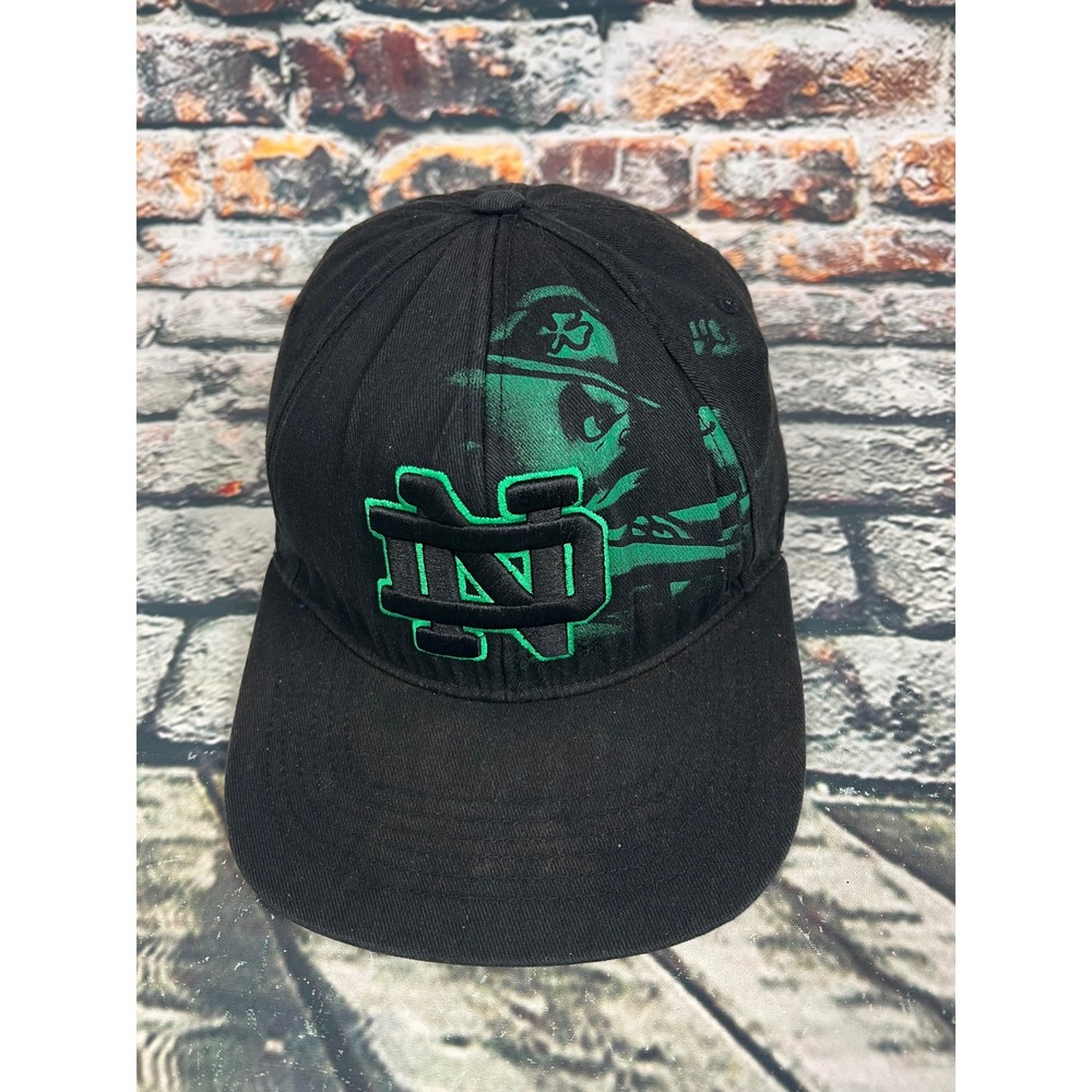 Notre‎ Dame Fighting Irish "Fighting Leprechaun" Graphic Baseball Cap  M/L